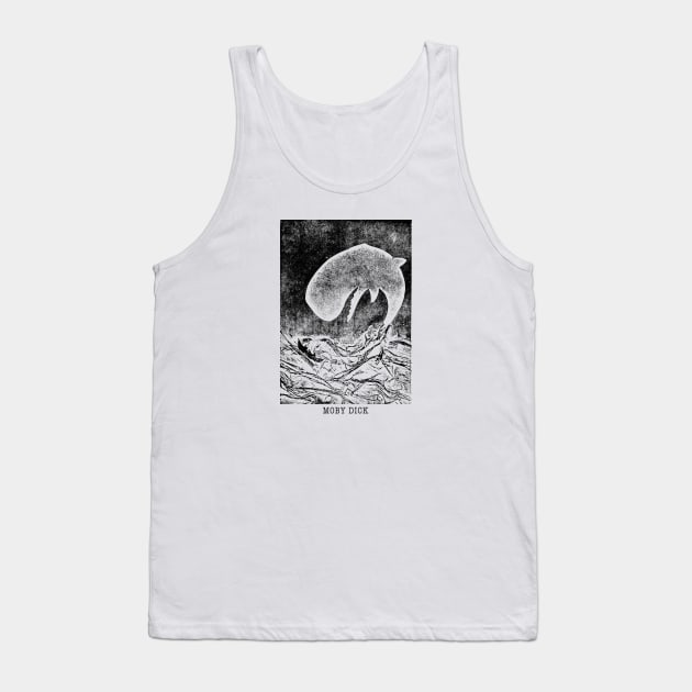 Moby Dick Ruins the Boat Tank Top by ArtDary